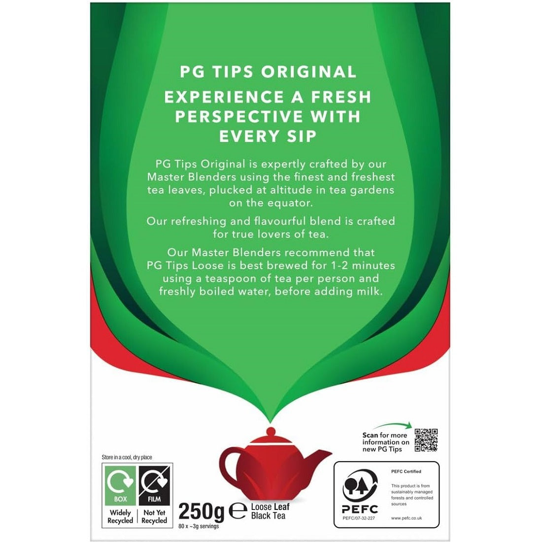 PG Tips Tea - Loose Leaf - 250g - 8.8oz