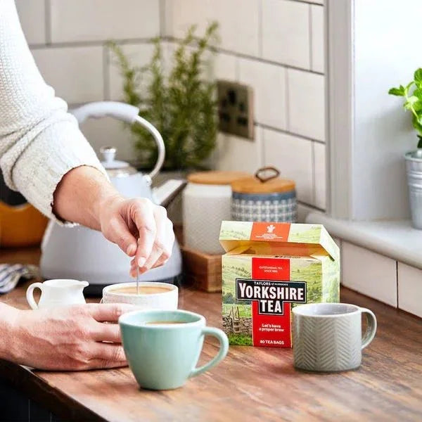 Yorkshire Tea Original Red 80 Bags – British Food Supplies
