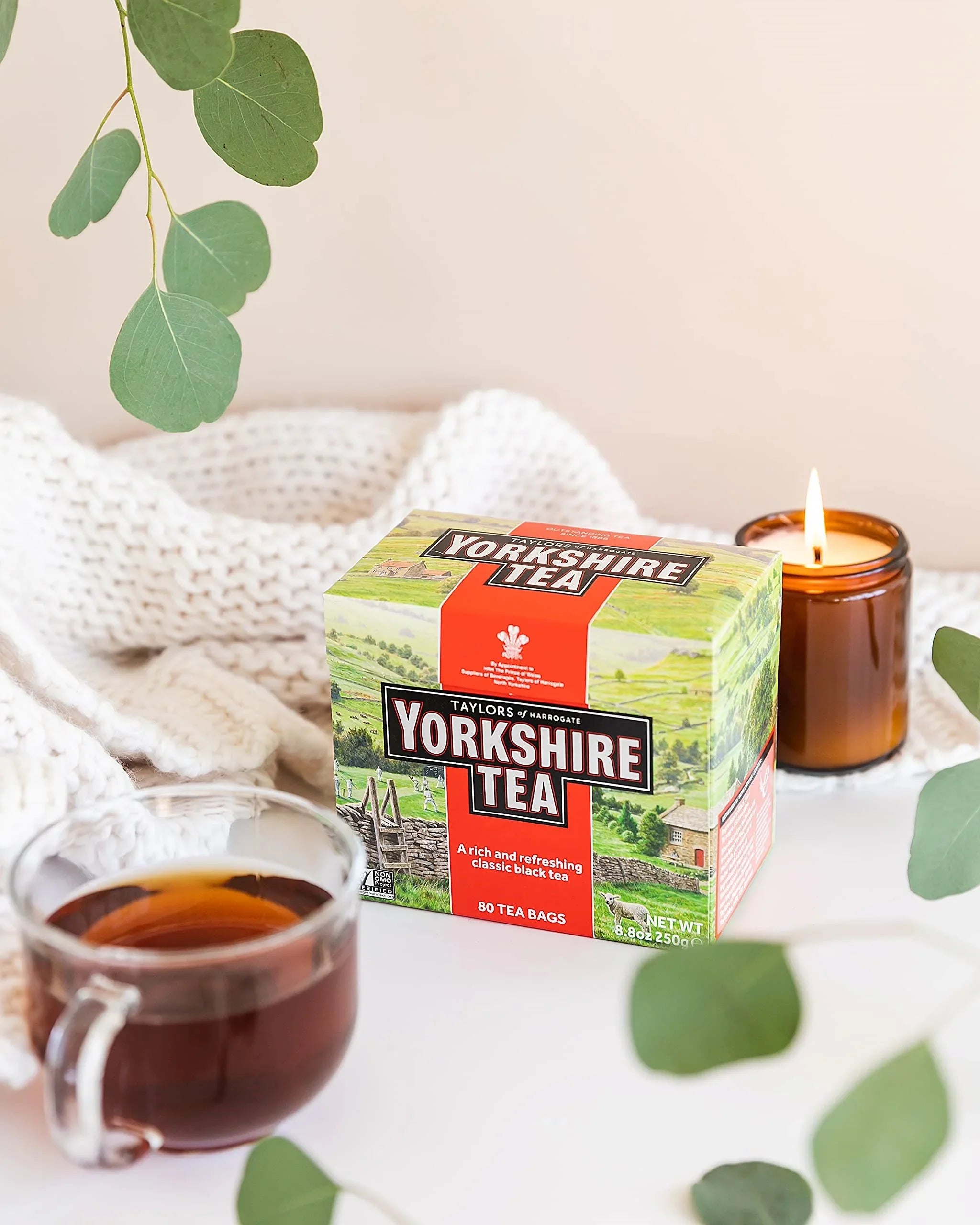 Yorkshire Tea Original Red 80 Bags – British Food Supplies