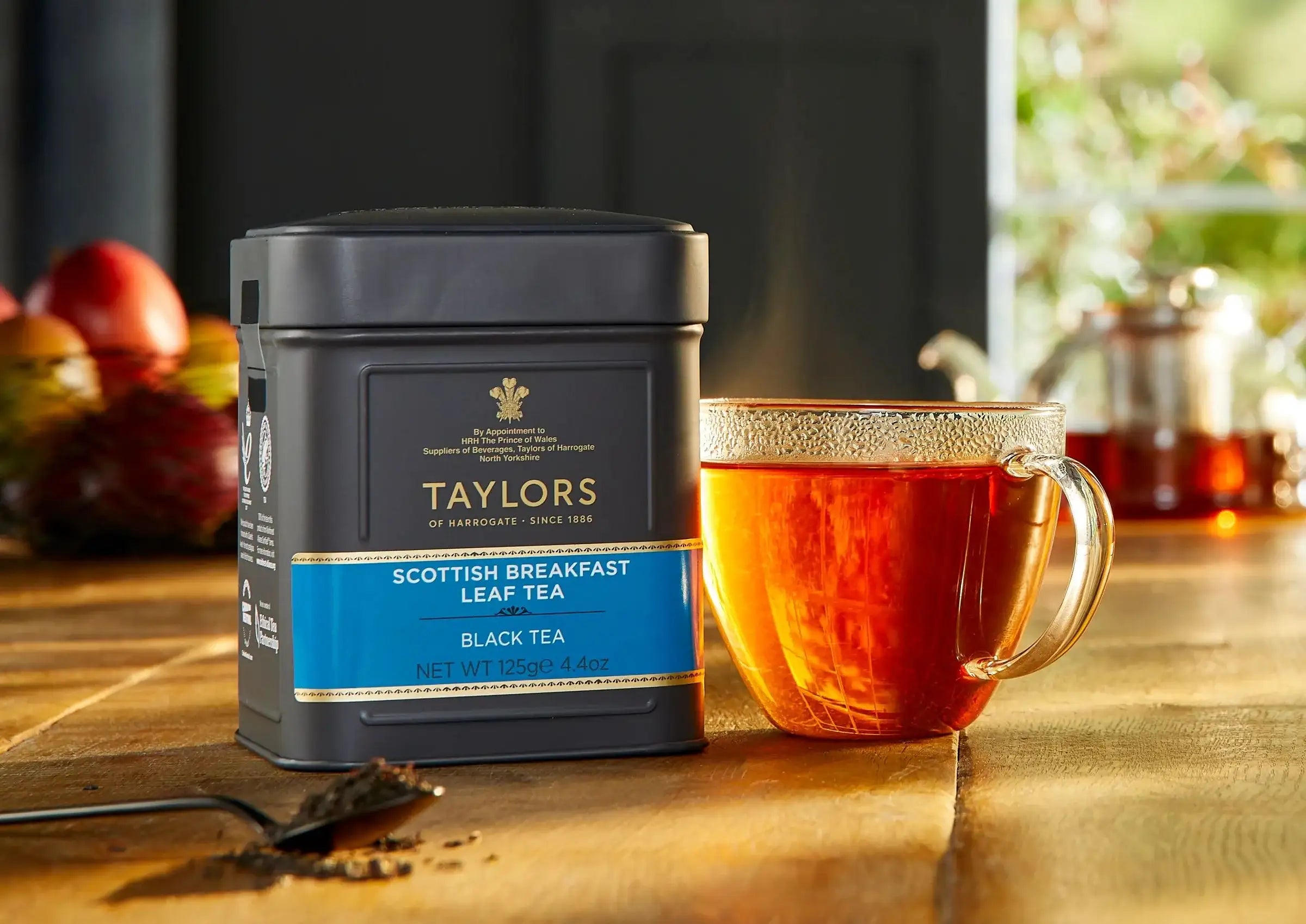 Taylors of Harrogate Scottish Breakfast Loose Leaf Tea 4.4oz Box