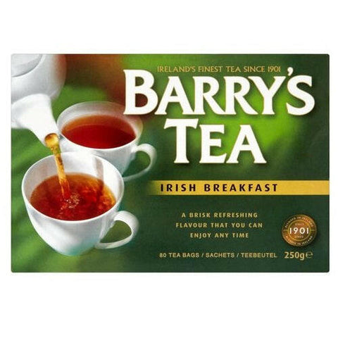 Barry's Irish Breakfast Tea, 80 Count - British Food Supplies
