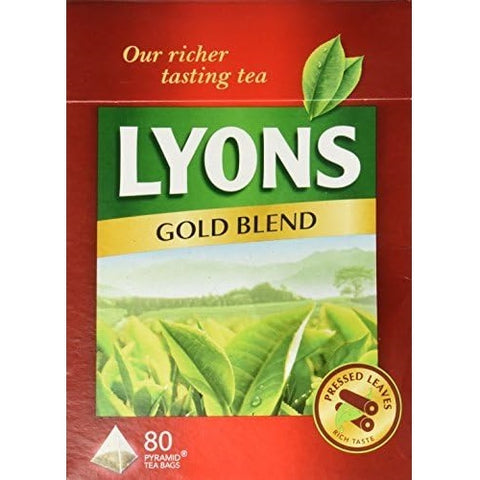 Lyons Gold 80 Tea Bags