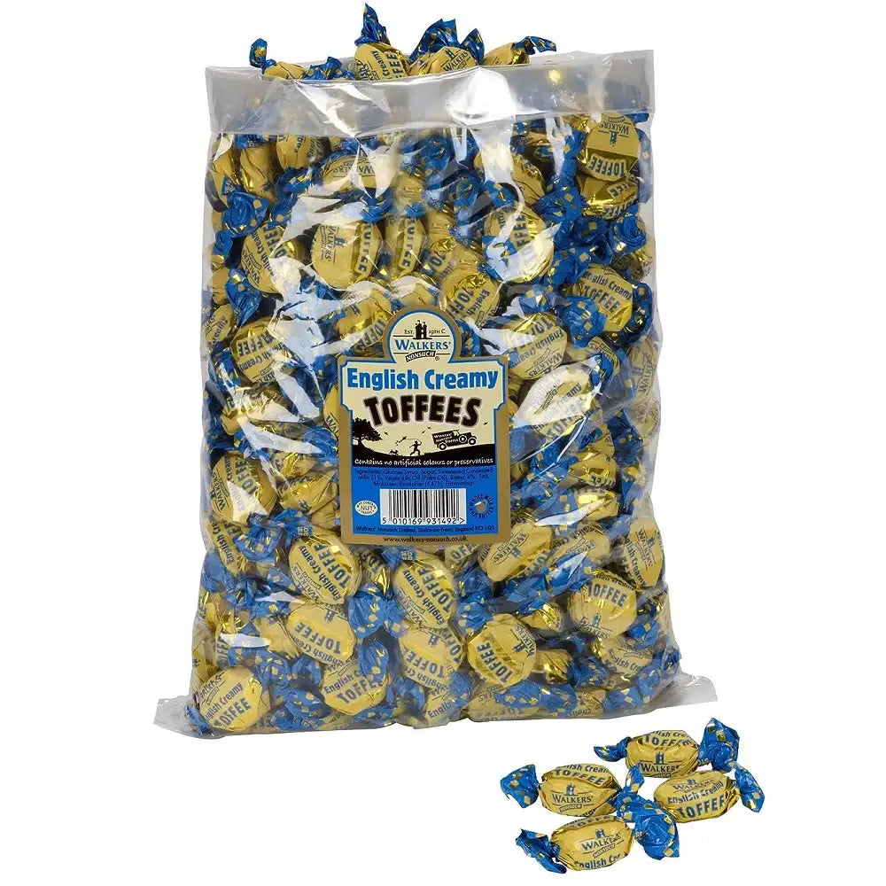 Walkers Nonsuch English Creamy Toffees 2.5kg British Food Supplies