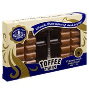Buy the Walkers Nonsuch Twin Toffee Hammer 200g traditional British toffee gift pack with wooden hammer