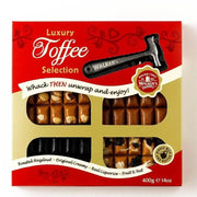 Buy the Walkers Nonsuch Luxury Toffee Selection Box Hammer 400g traditional British assorted toffee gift pack"