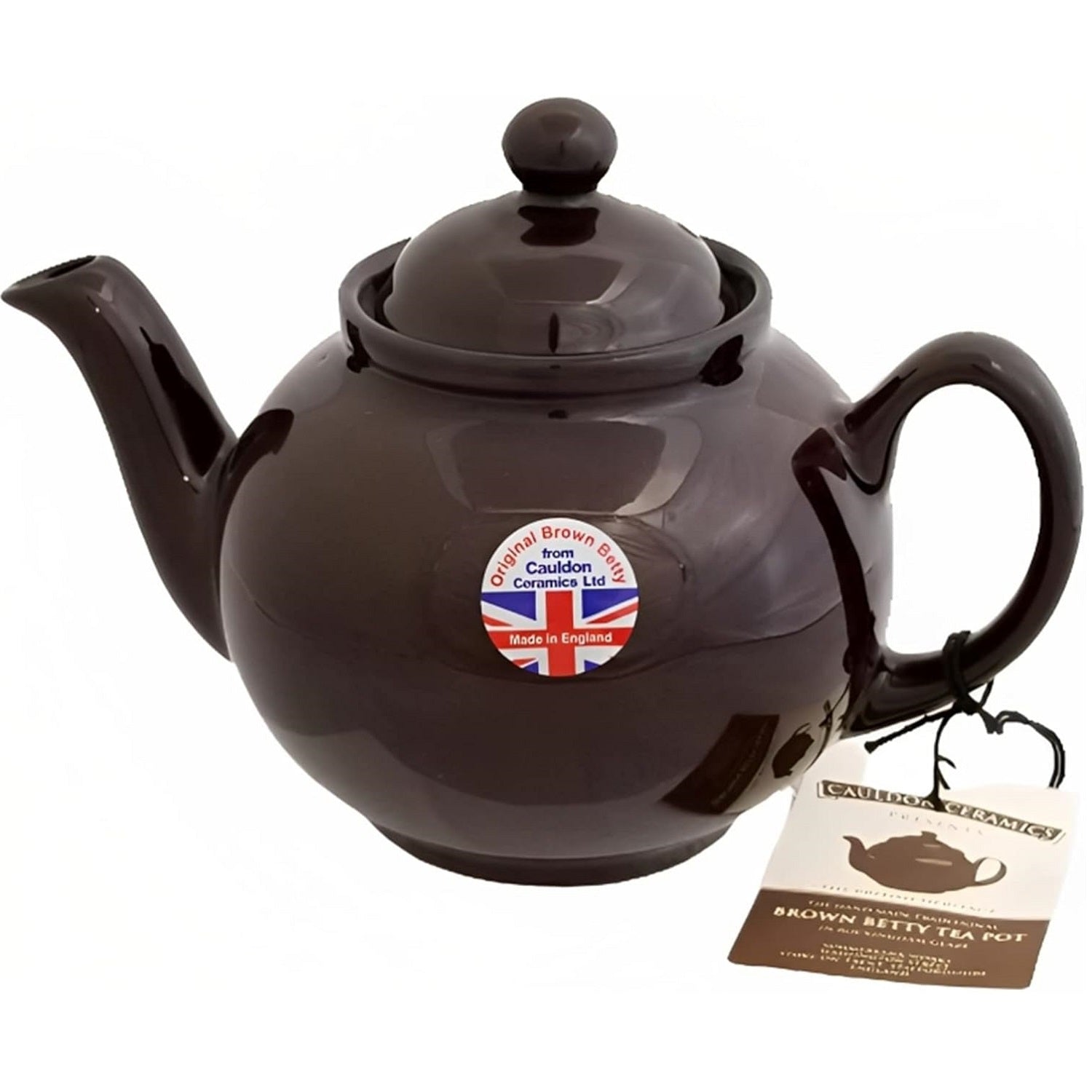 Cauldon Ceramics Brown Betty Teapot, 6-Cup product image