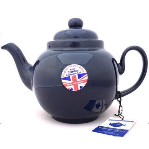 Cauldon Ceramics Cobalt Betty Teapot - 8 Cup