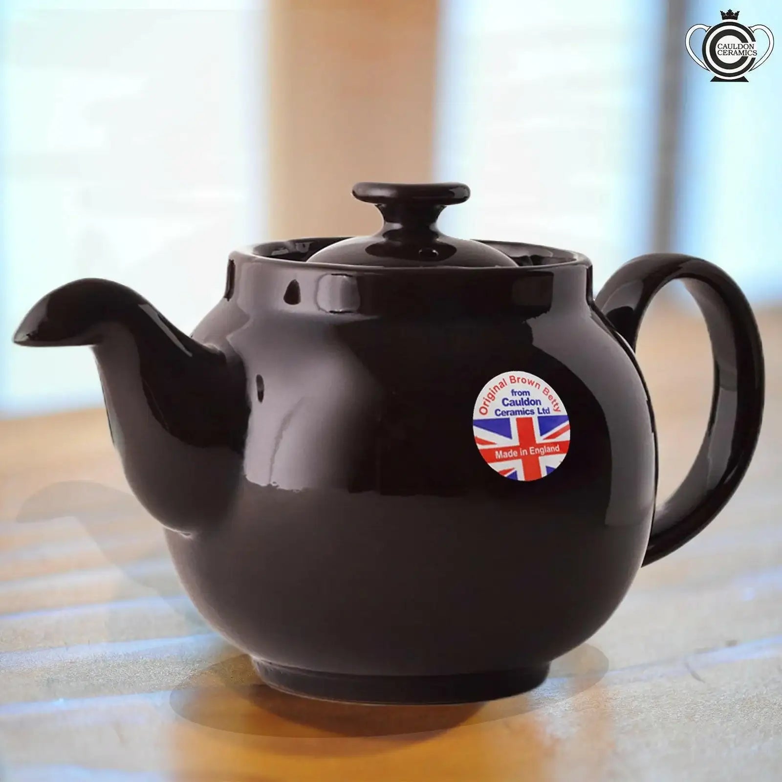 Cauldon Ceramics Limited Edition Ian Mcintyre Brown Betty 4 Cup Teapot With Infuser - British Food Supplies