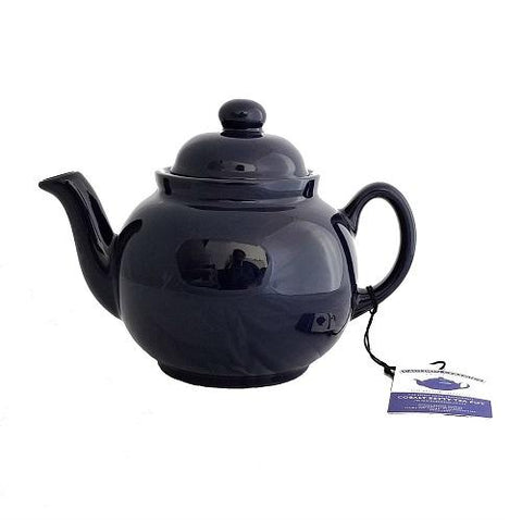 Cauldon Ceramics 4 Cup Cobalt Blue teapot with infuser