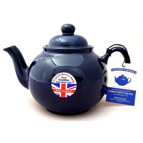 Cauldon Ceramics Cobalt Betty Teapot - 6 Cup