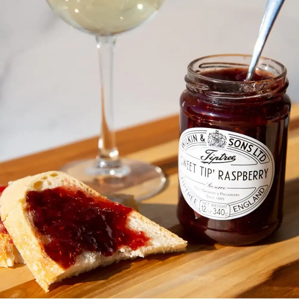 Tiptree Sweet Tip Raspberry Preserve, 12 Ounce