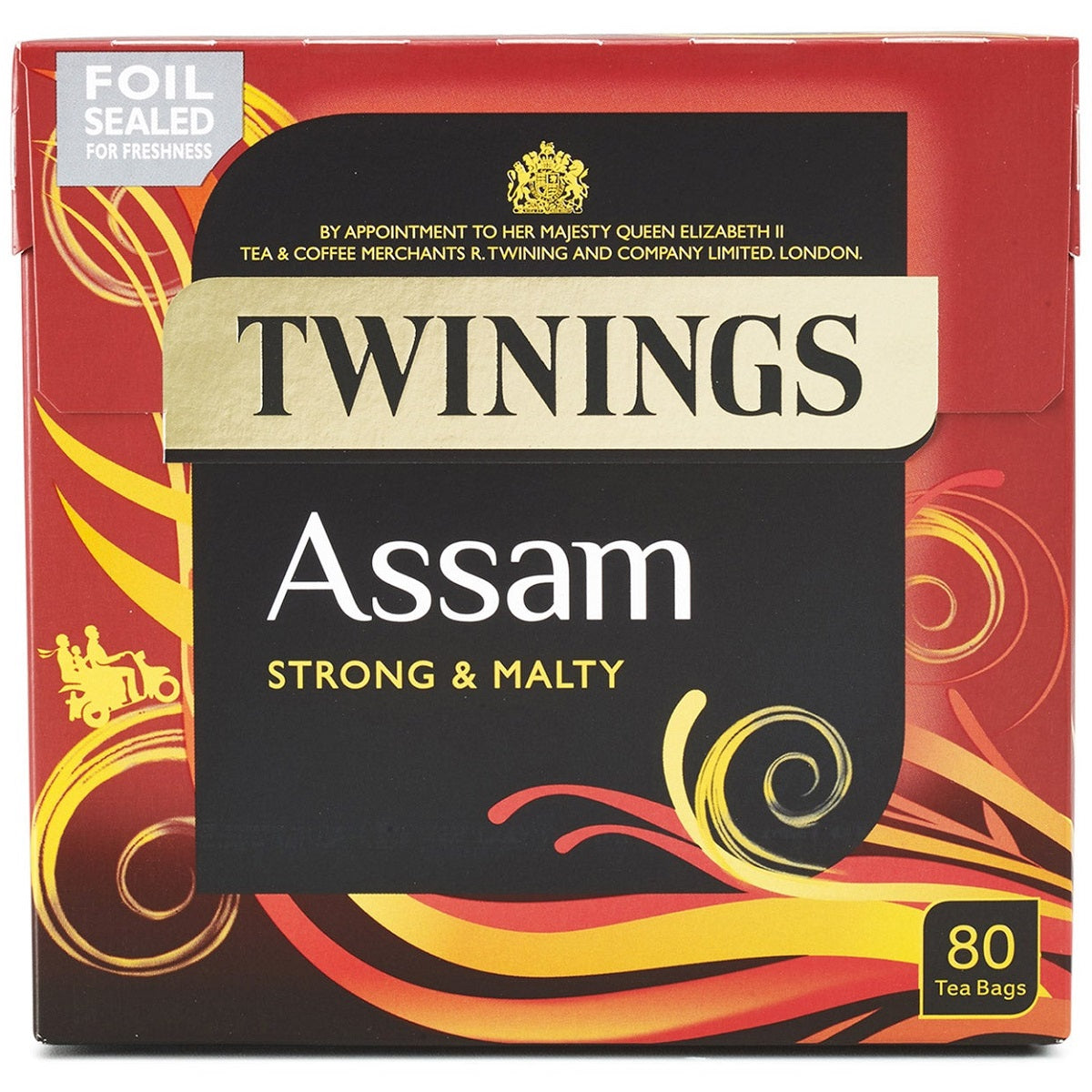 Twinings Assam Strong and Malty, 80 Tea Bags product image