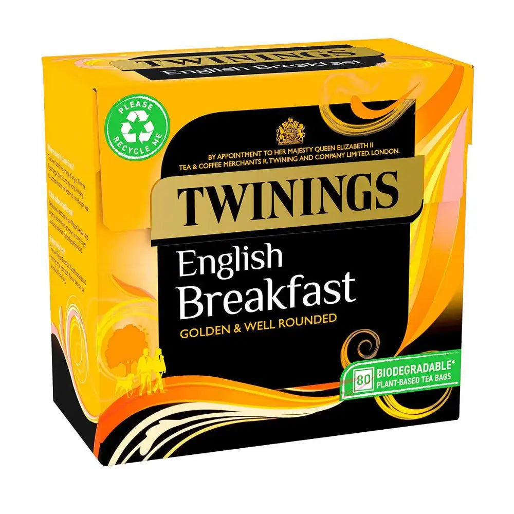 Twinings English Breakfast Tea (80 Tea bags)