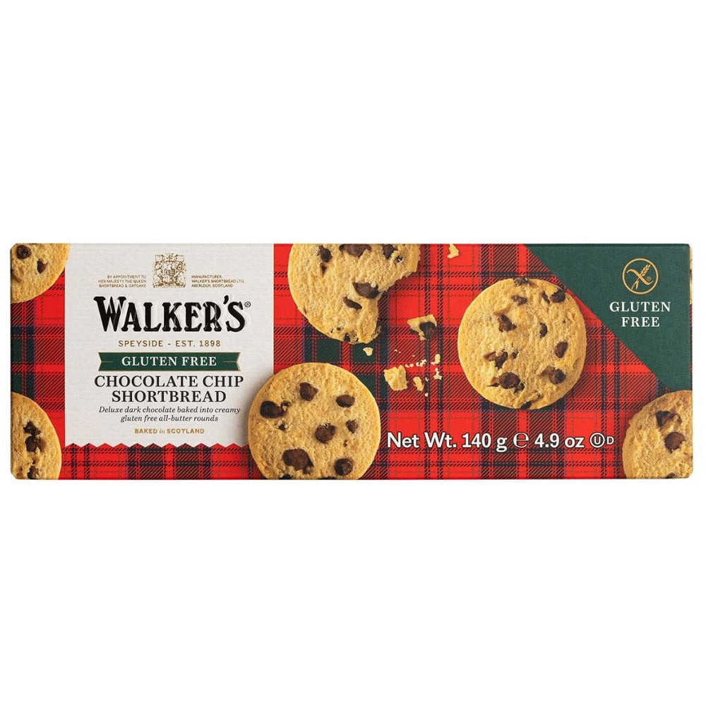 Walkers Gluten-Free Chocolate Chip Shortbread, 4.9 Ounce product image