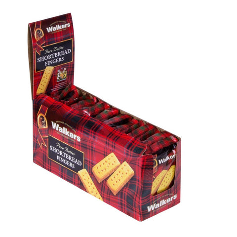 Walkers Shortbread Portion Pack - 2 Fingers Display - 15 Count x 1oz