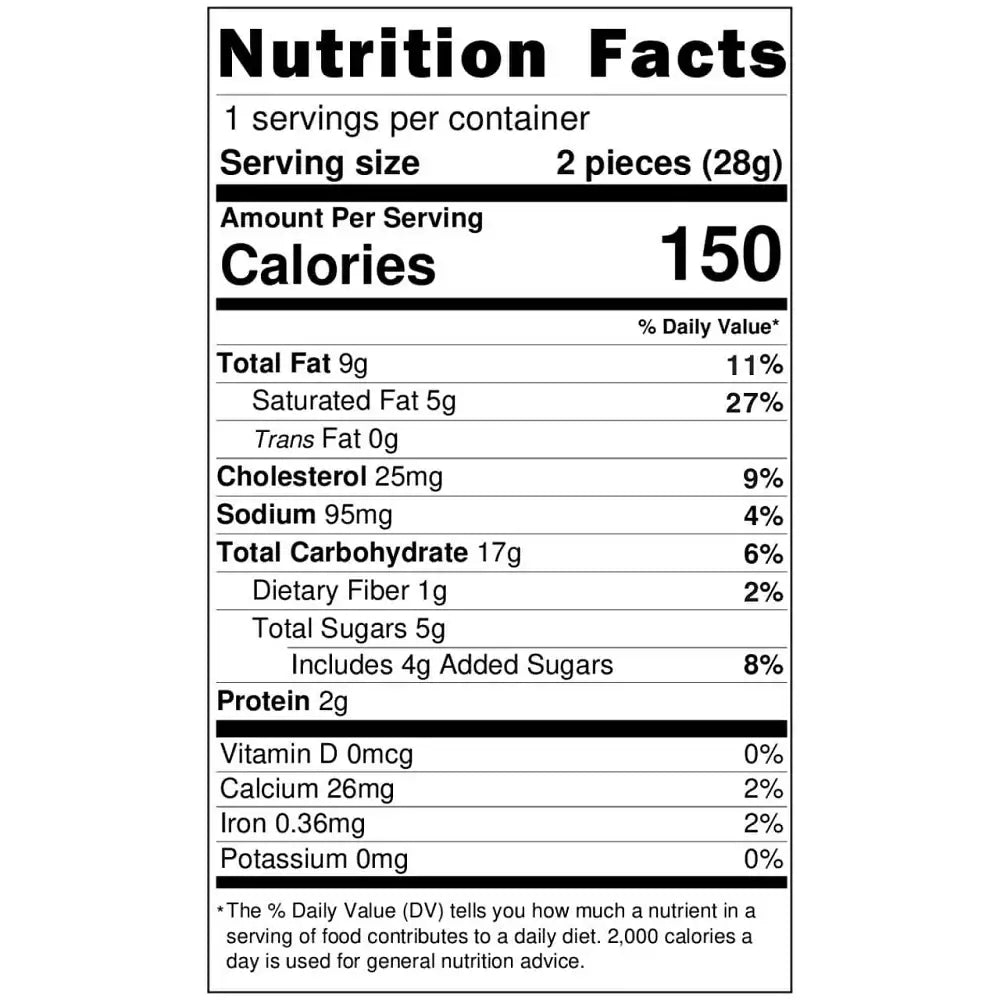 Walkers Shortbread - 2 Fingers - 1oz