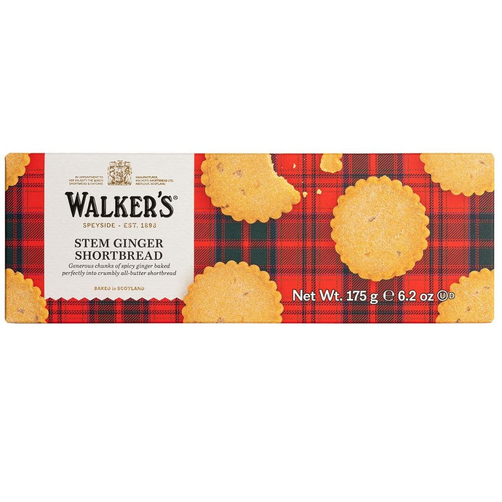 Walkers Stem Ginger Shortbread-6.2 oz product image