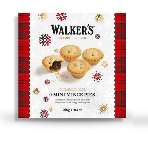 Walkers Shortbread Mini Mince Pies 9Pk 9.4oz