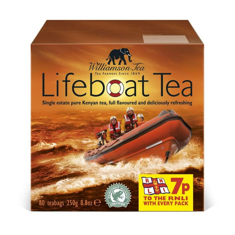 Williamson Life Boat Tea 80 Tea Bags 250g