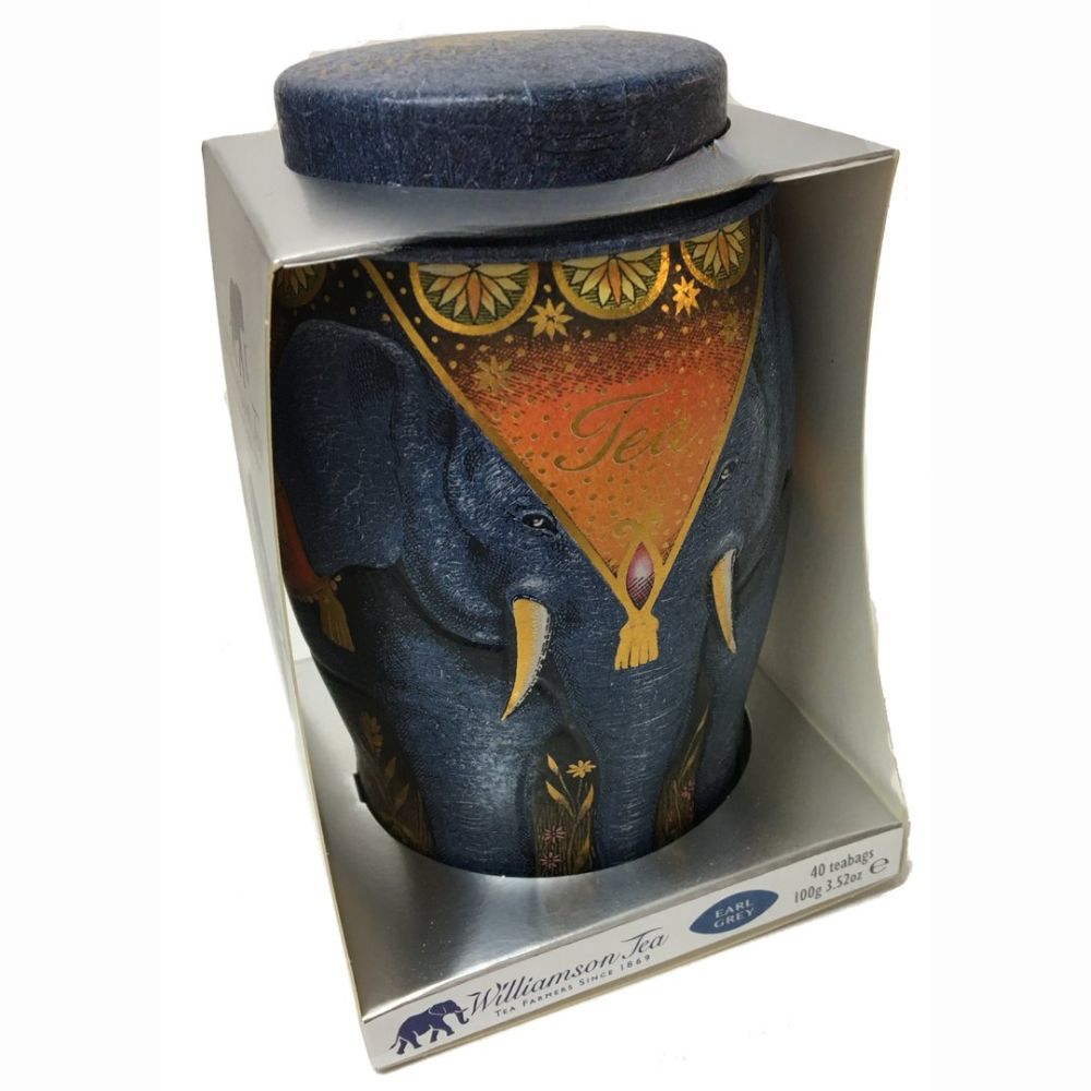 Williamson Earl Grey Elephant Caddy 40 Tea Bags