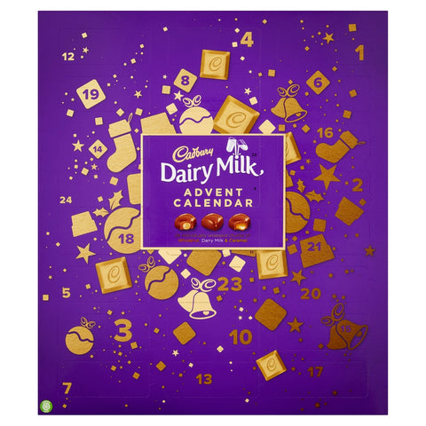 Cadbury Dairy Milk Advent Calendar Chocolate Chunks 258g