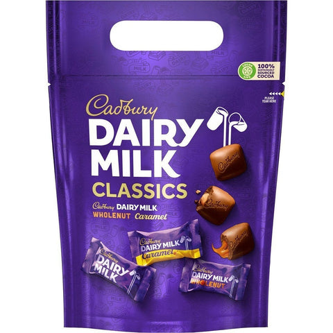 Cadbury Dairy Milk Chunks Mixed Pouch 400g
