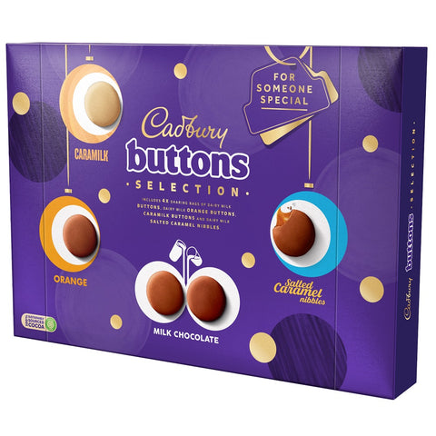 Cadbury Buttons Chocolate Selection Box 375g