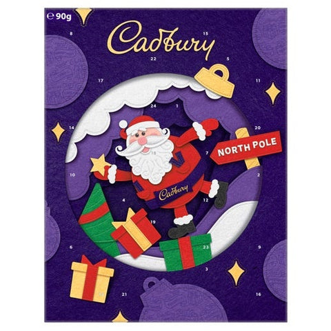 Cadbury Dairy Milk Advent Calendar Chocolate 90g
