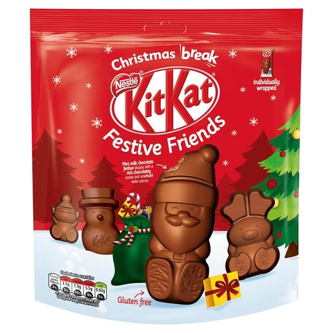 Nestle Kitkat Santa Large Chocolate Pouch 220g
