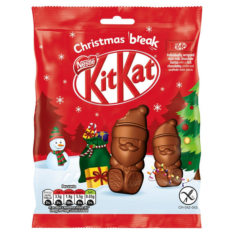 Nestle Kitkat Santa Chocolate Sharing Bag 55g