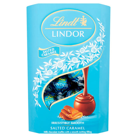 Lindt Lindor Salted Caramel Milk Chocolate 200g