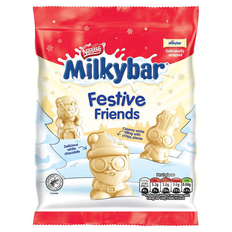 Nestle Milkybar Festive Friends Chocolate Bag 57g