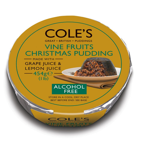 Coles Alcohol Free Christmas Pudding 454g