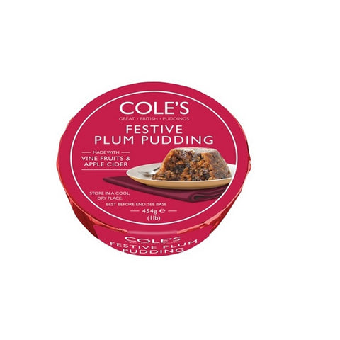 Coles Festive Plum Pudding 454g