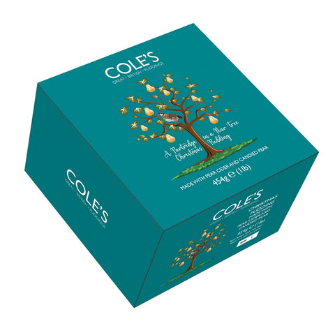 Coles Partidge In A Pear Tree Christmas Pudding 454g