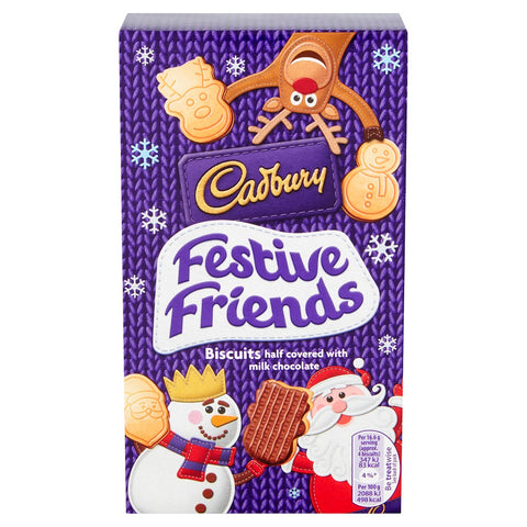 Cadbury Festive Friends Biscuits 150g