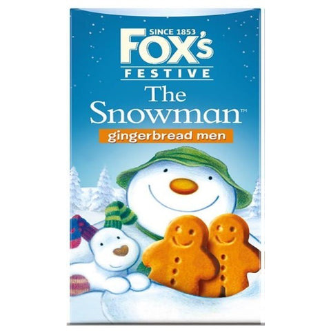 Fox's The Snowman Gingerbread Men Carton 100g