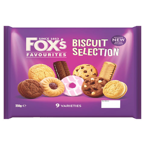Fox's Favourites Biscuit Selection Box 350g