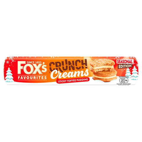 Fox's Favourites Crunch Creams Sticky Toffee Pudding 200g
