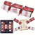 Tom Smith Christmas Crackers - Fill Your Own Red & White 14" (6pk)