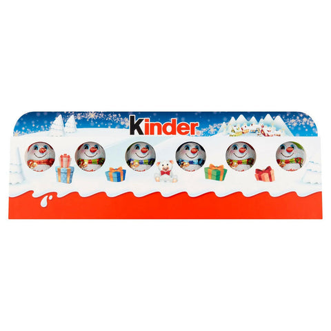 Kinder Mini Christmas Figures (6 X 15g) 90g - British Food Supplies