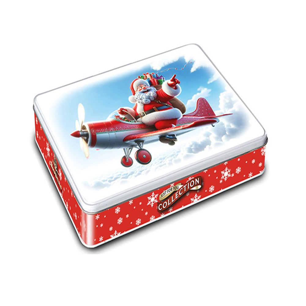 Campbells Shortbreads Flying Santa Tin (Assorted Shortbread Shapes) 150g