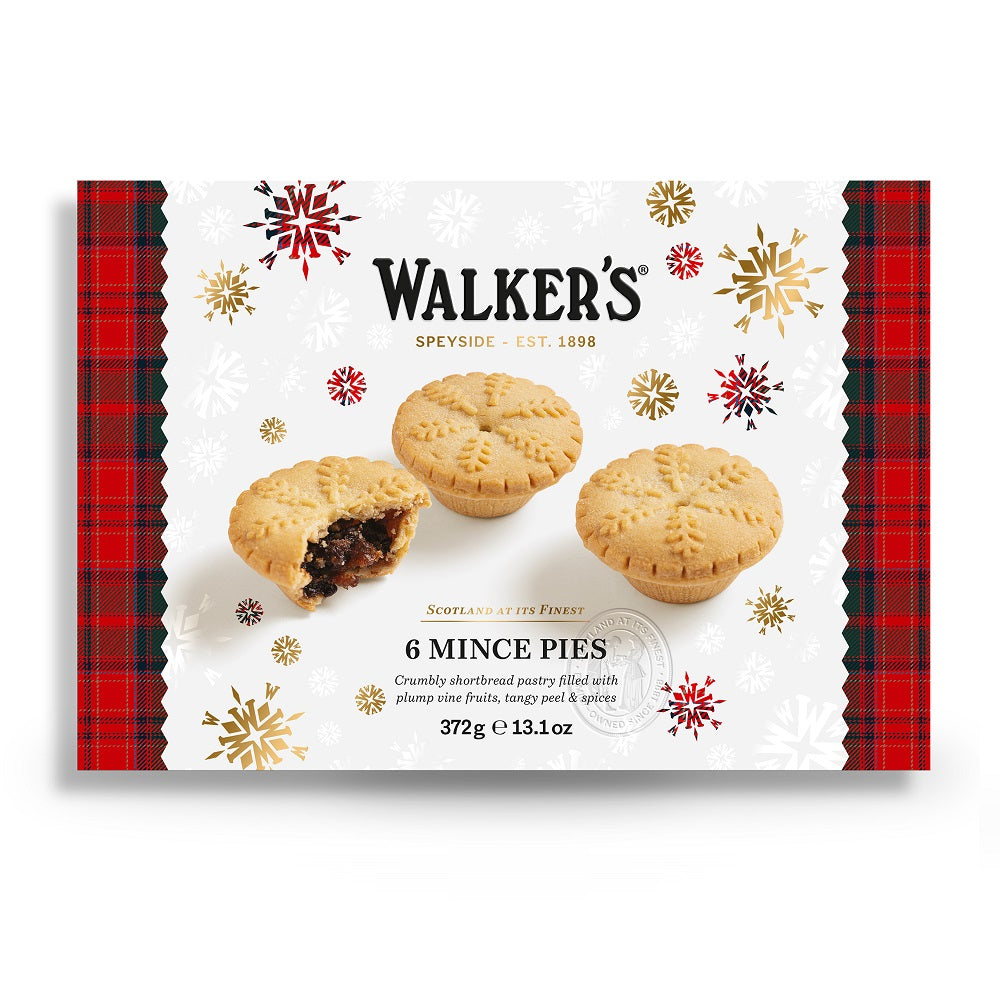 Walkers Shortbread Mince Pies 13.1oz