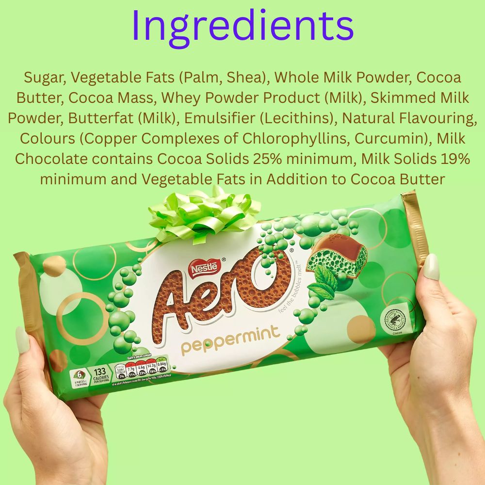 Aero Peppermint Block 295g