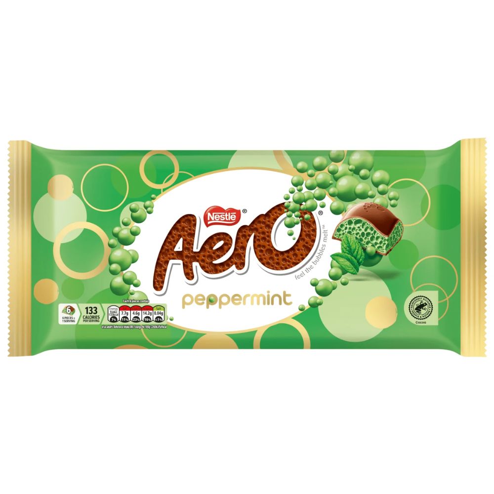 Aero Peppermint Block 295g