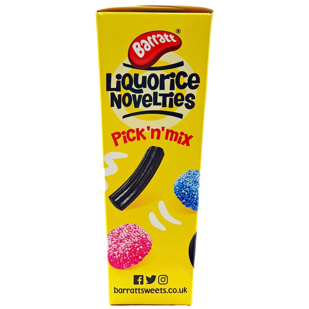 Barratt Liquorice Novelties Carton Sweets 400g
