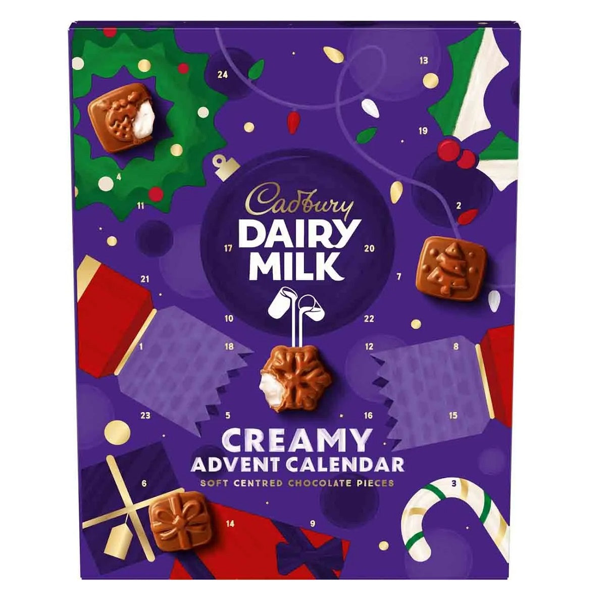 Cadbury Dairy Milk Creamy Advent Calendar 170g