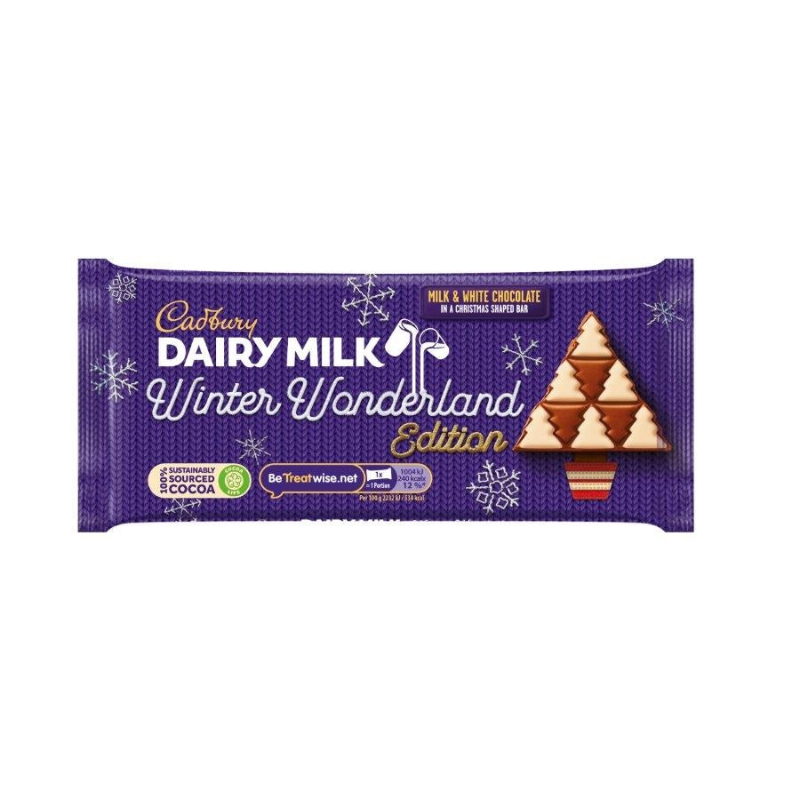 Cadbury Dairy Milk Winter Wonderland Edition Chocolate Bar 100g