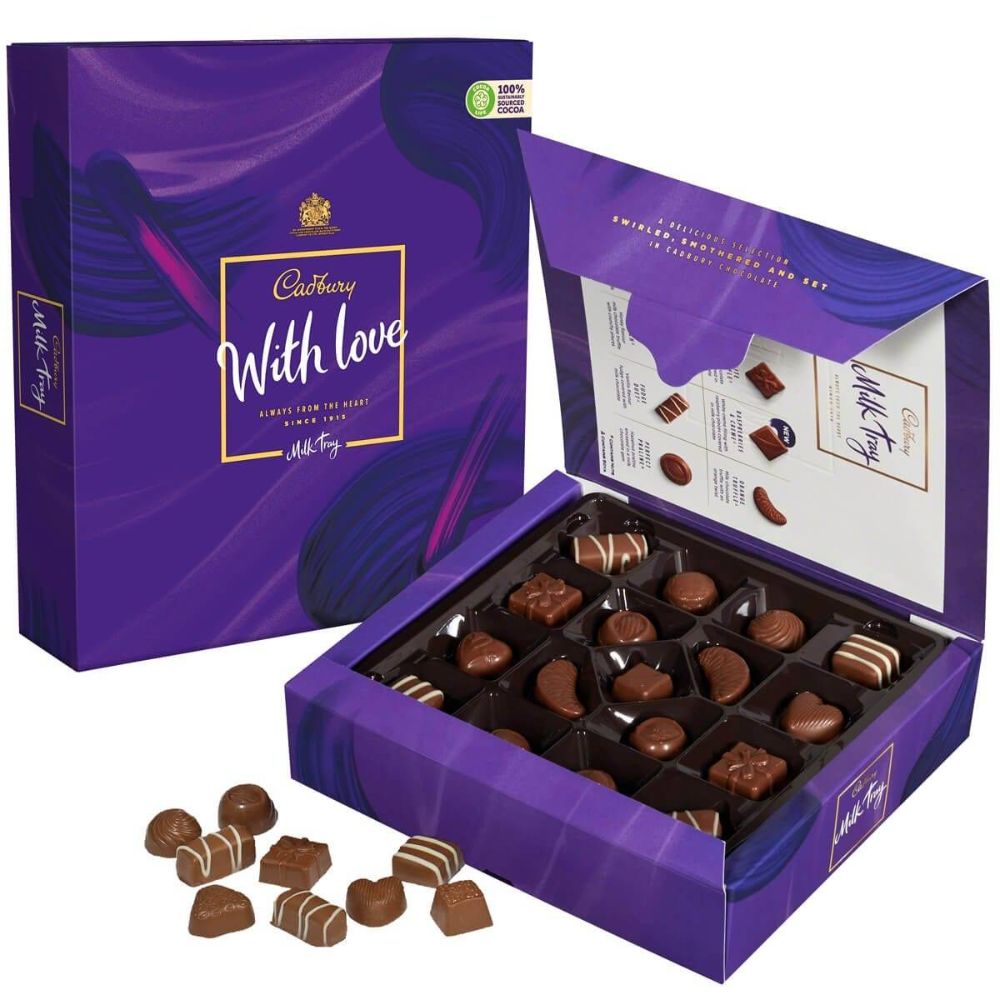 C'bury Milk Tray Chocolate 312g