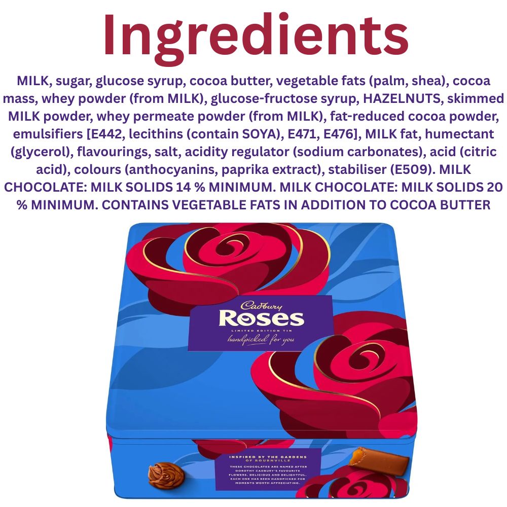 C'bury Roses Chocolate Tin 700g